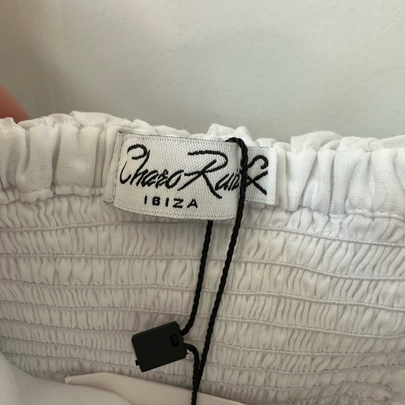 CHARO RUIZ IBIZA Hanna Off The Shoulder Top in White NWT (Size XS) - Picture 5 of 7